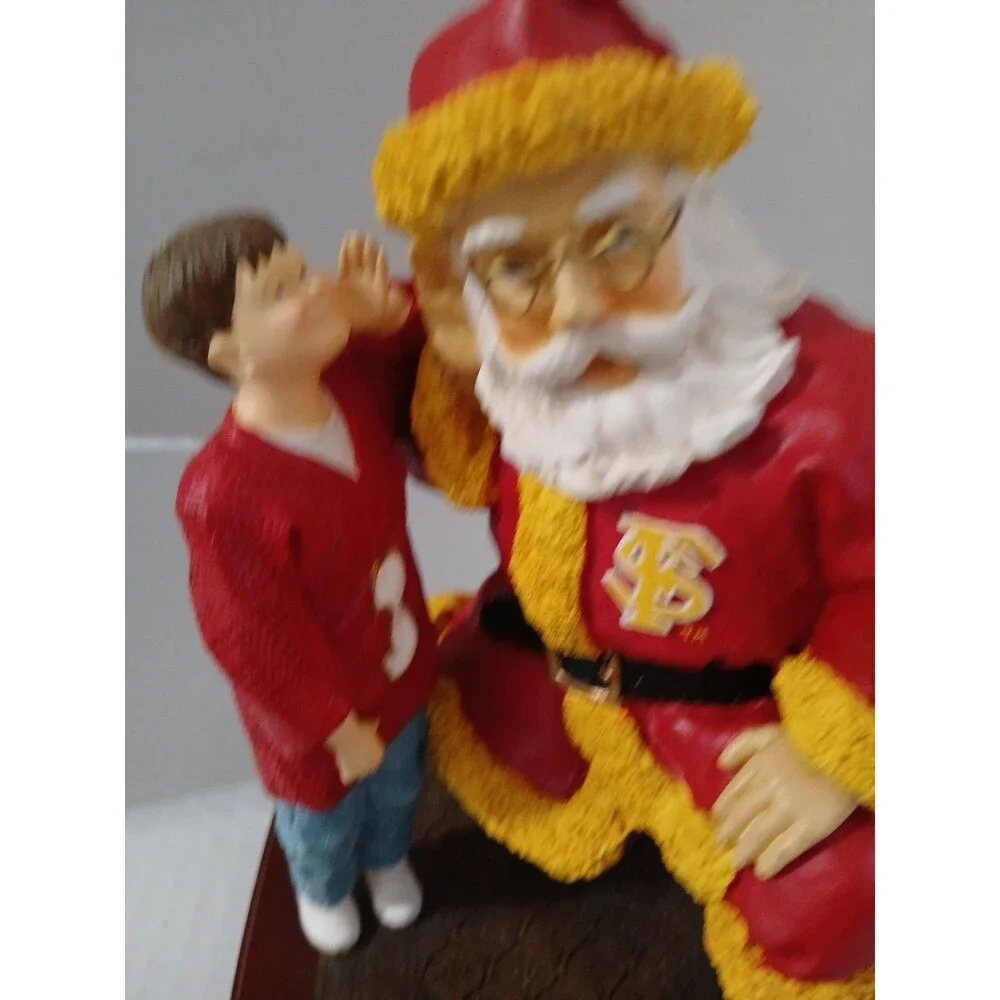 Florida State University Large Santa ‘s Secret Figurine The Memory Co. 2001